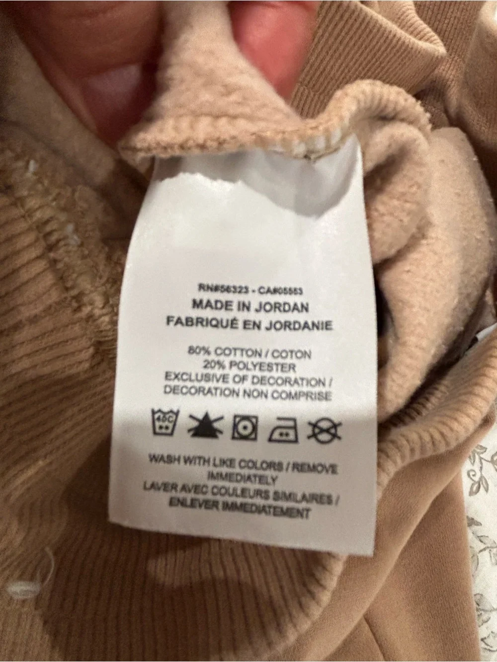 Nike Women's Tan Cropped Hoodie & Drawstring Joggers